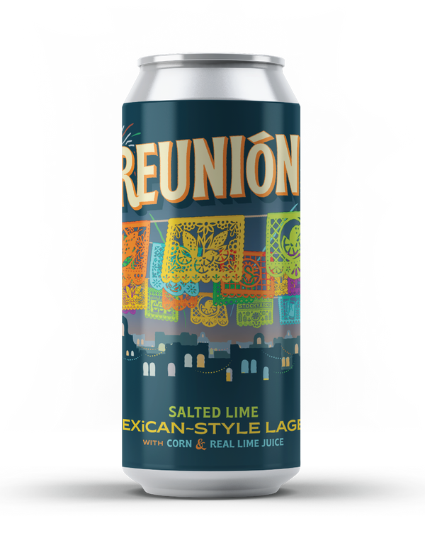 Reunion Mexican-Style Lager with Corn & Salted Lime